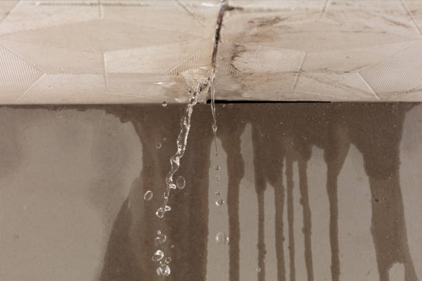 Professional Flood Damage Cleanup technician working in Corbett, OR